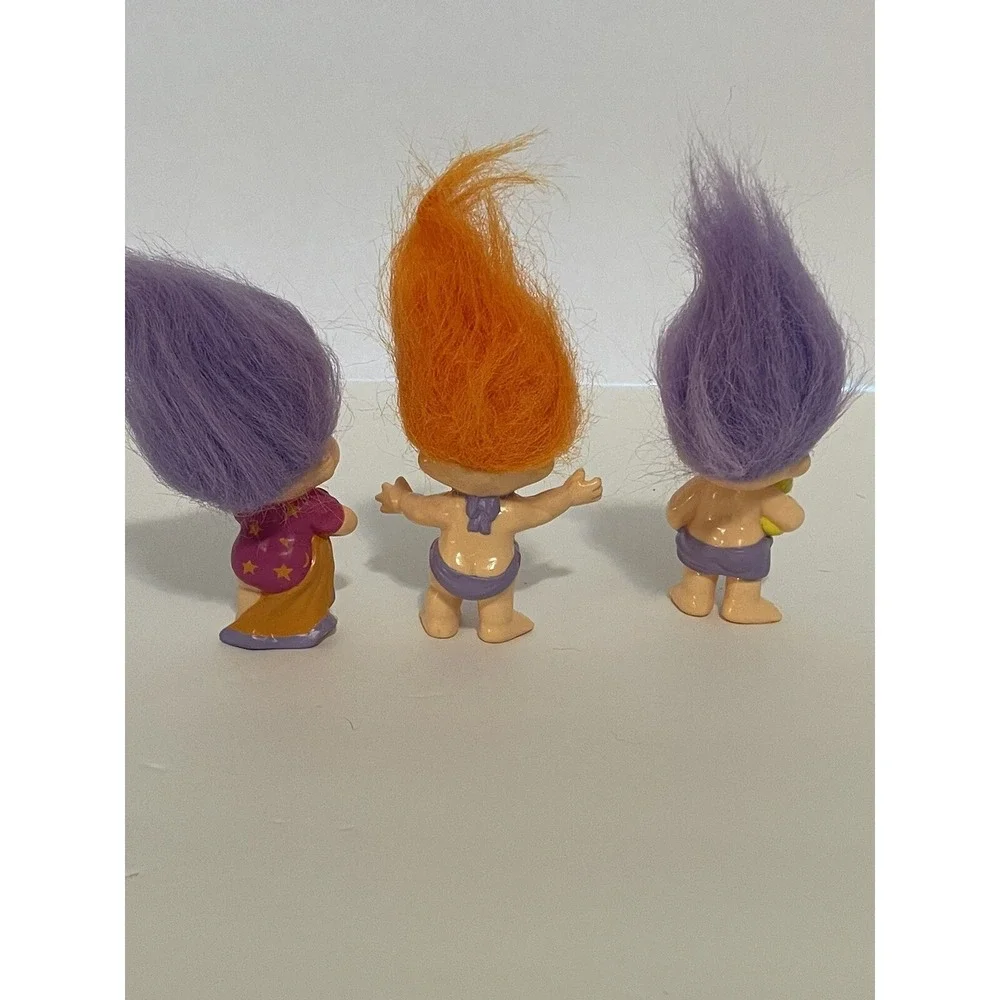 Magic Trolls Babies Lot 3 Toy Doll Figures 1991 Cassia Samara Jacaranda Retro